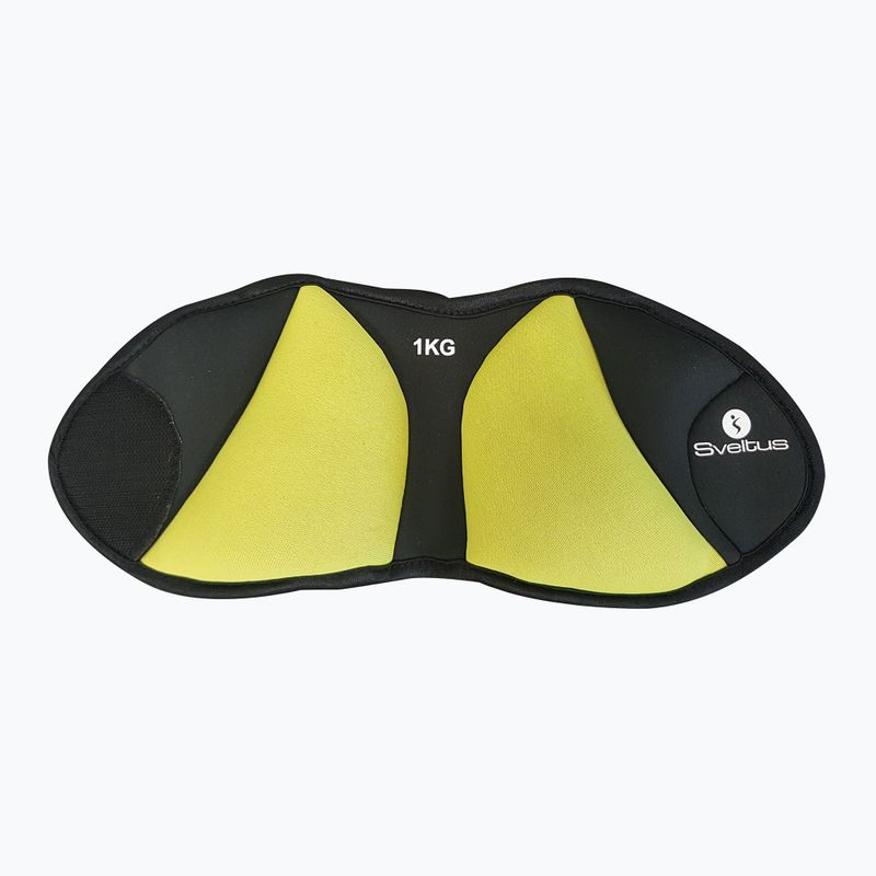 Obciążniki na kostki Sveltus Ankle Weight Cuff 2 x 1 kg green/yellow 2