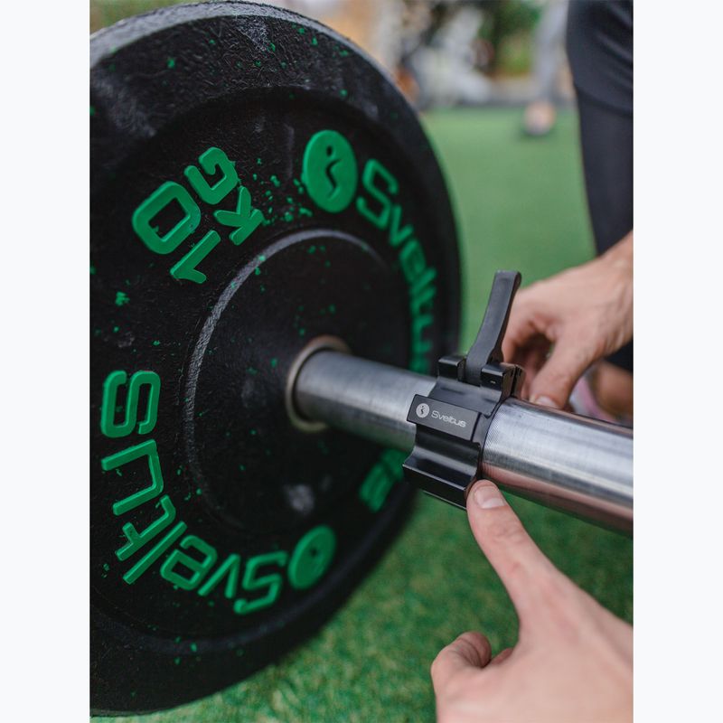 Zaciski do sztangi Sveltus Aluminium Stop Disc 2 szt. black 4