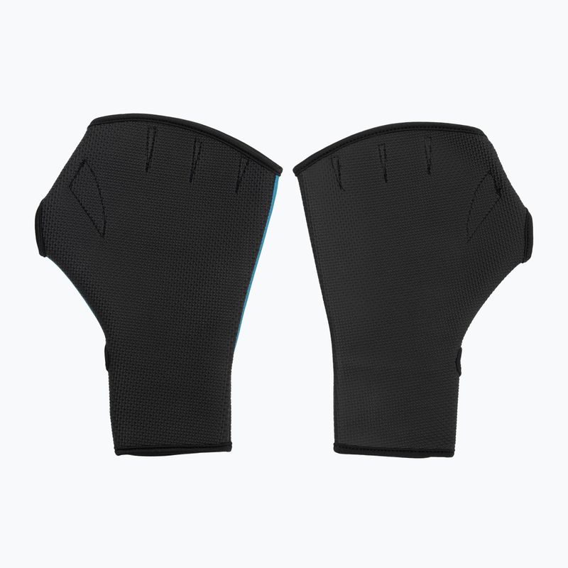 Rękawiczki do aquafitnessu Sveltus 1840 Aqua black/blue 3