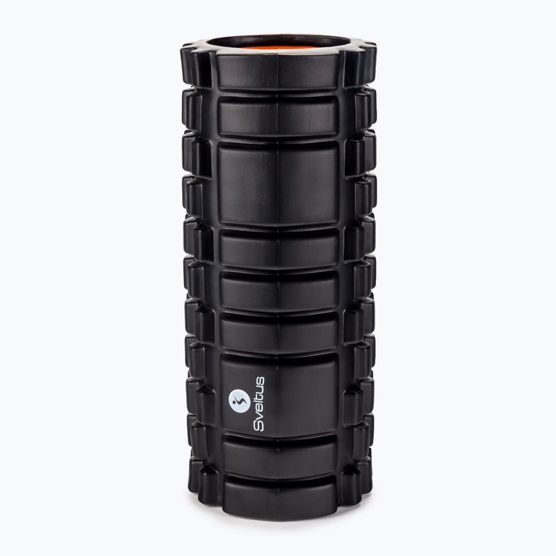 Wałek do masażu Sveltus Foam Roller with Grid czarny 2515 2