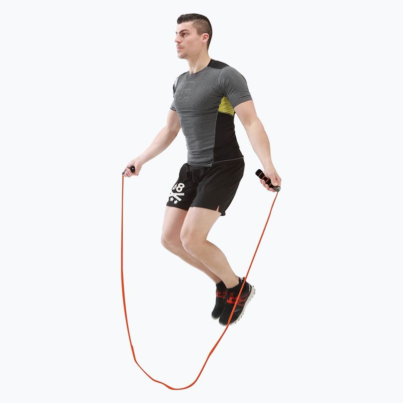 Skakanka Sveltus PVC Weighted Jump pomarańczowa 2712 3