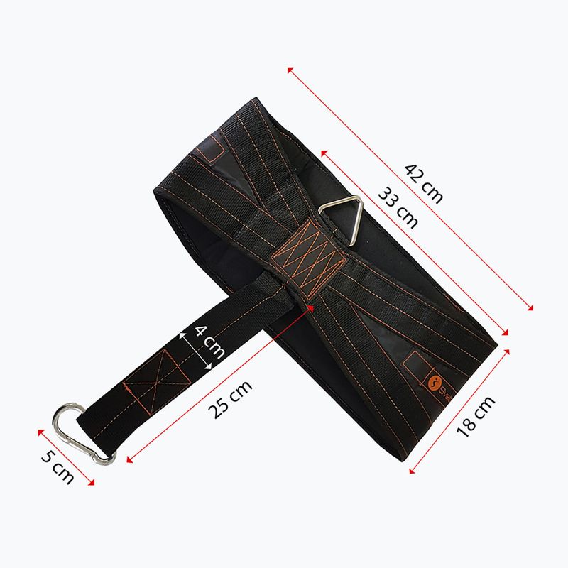 Rękawy do treningu mięśni brzucha Sveltus AB Sling x2 black 6