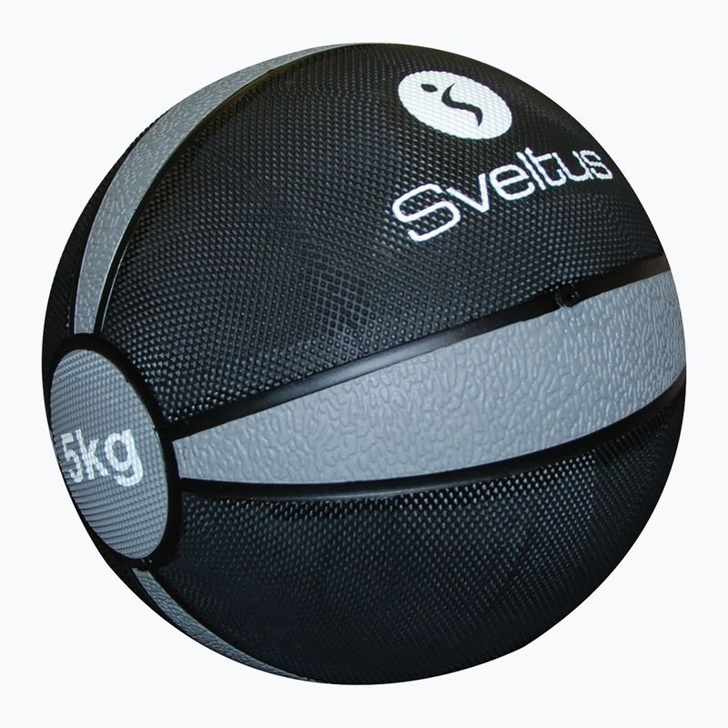 Piłka lekarska Sveltus Medicine Ball 5 kg black/grey