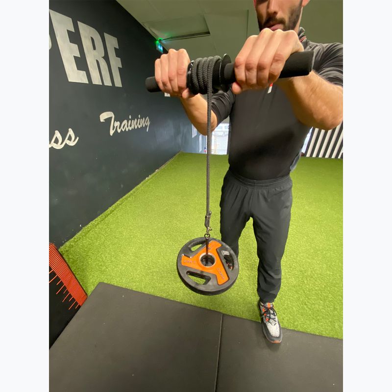 Przyrząd do treningu nadgarstków i przedramion Sveltus Wrist Roller black 2