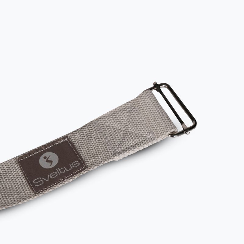 Pasek do jogi Sveltus Yoga beige 4