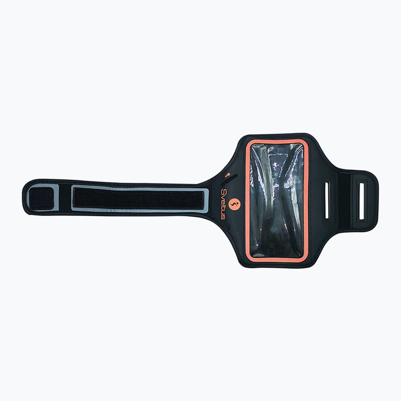 Opaska na telefon Sveltus Smartphone Armband Big Model orange/ black 2