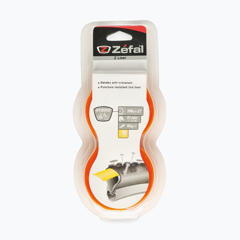 Wkładki antyprzebiciowe Zefal Z-Liner 27mm 2 szt. orange 2