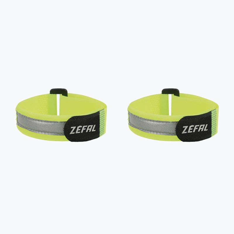 Opaski odblaskowe do nogawek Zefal Doowah 2 szt. neon yellow