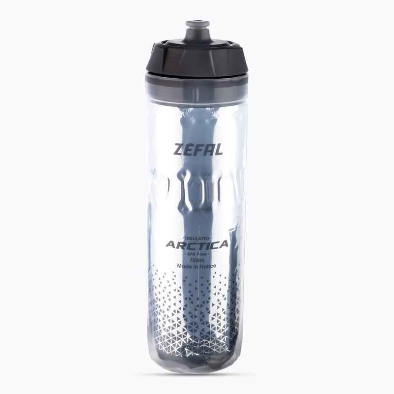 Bidon rowerowy termiczny Zefal Arctica 750 ml silver/black