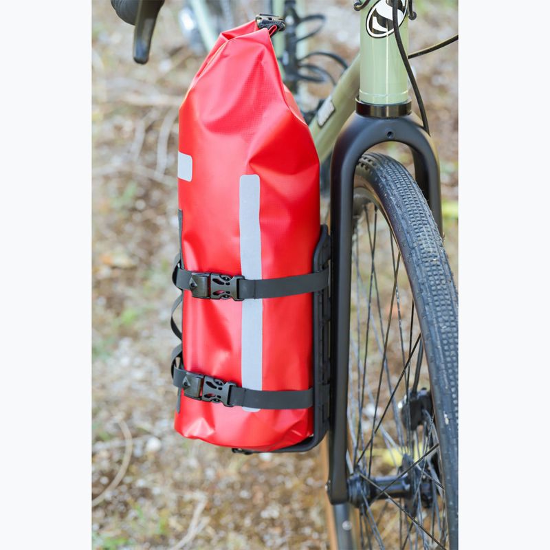 Torba rowerowa na widelec Zefal Z Adventure Fork Pack & Holder red 6