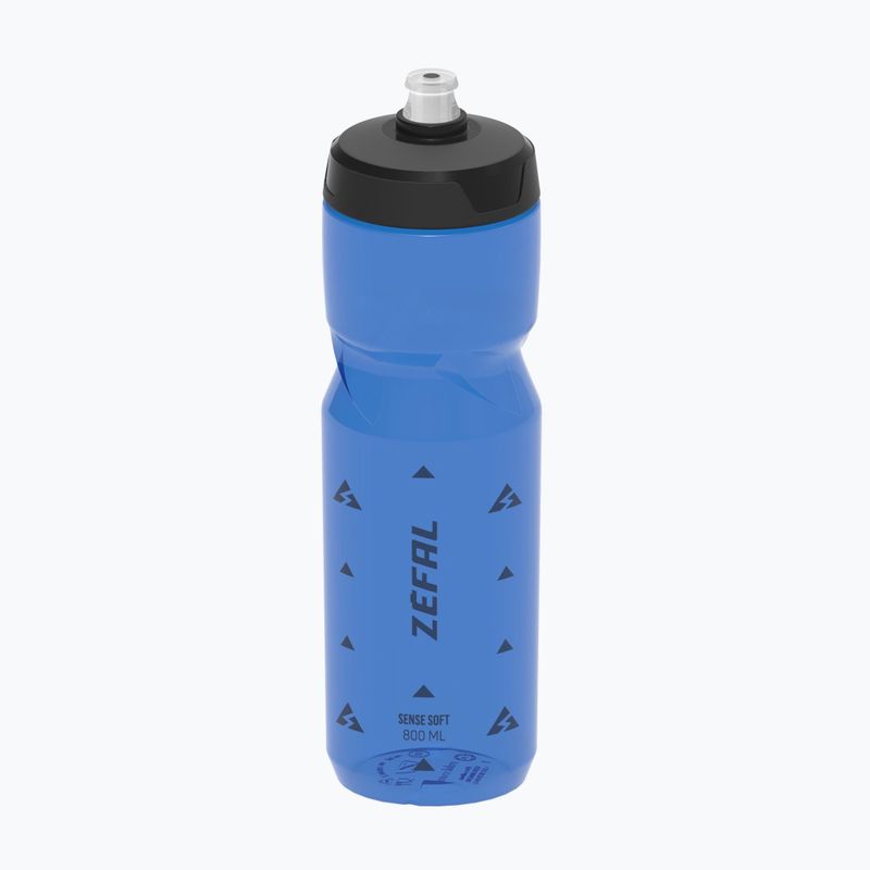 Bidon rowerowy Zefal Sense Soft Bottle 800 ml translucent blue 2