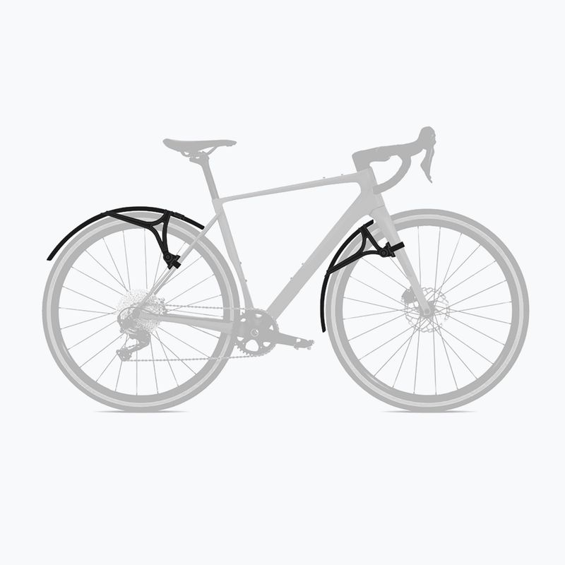 Błotniki rowerowowe Zefal Shield G50 set black 8