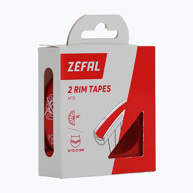 Taśma na obręcz Zefal Rim Tapes 622 x 19 mm 29" 2 szt. red 5