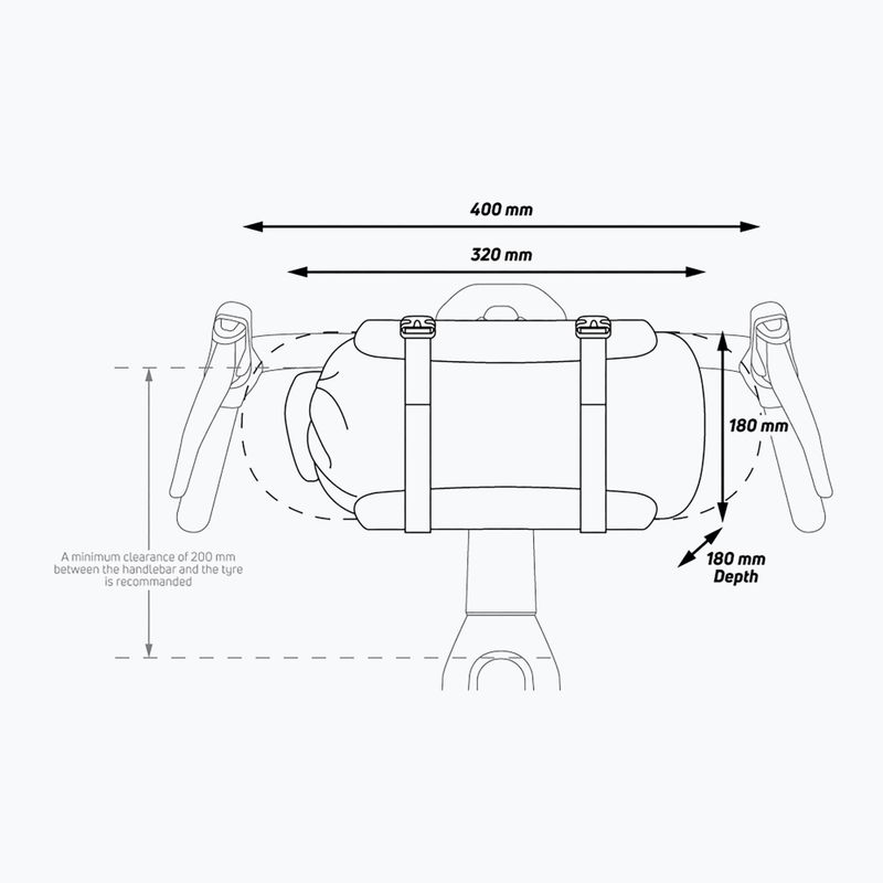 Torba rowerowa na kierownicę Zefal Z Adventure F10 black/red 6