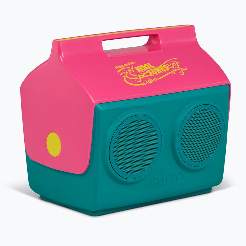 Lodówka turystyczna Igloo Retro Playmate KoolTunes 13 l dark jade 3