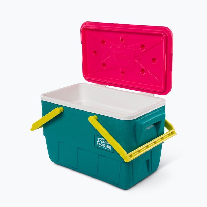 Lodówka turystyczna Igloo Retro Picnic 25 Qt 23 l dark jade 8