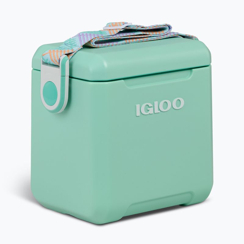 Lodówka turystyczna Igloo Tag-A-Long Too 10 l seafoam zig zag 4