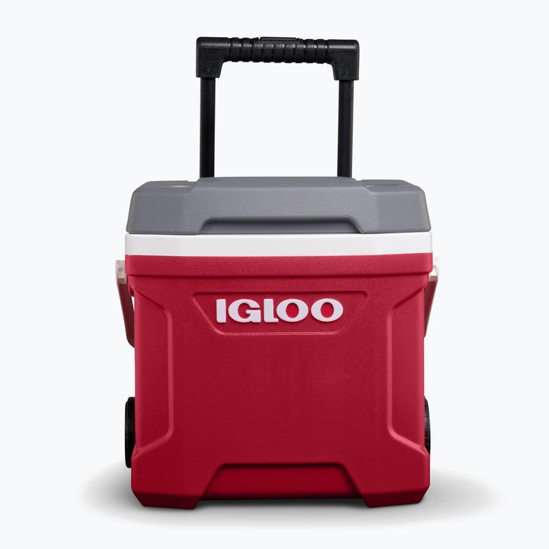 Lodówka turystyczna Igloo Latitude 16 Roller 15 l industrial red/meteorite 7