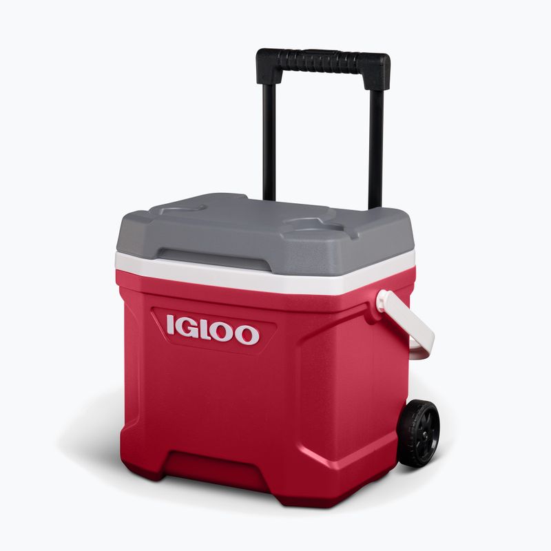 Lodówka turystyczna Igloo Latitude 16 Roller 15 l industrial red/meteorite 8