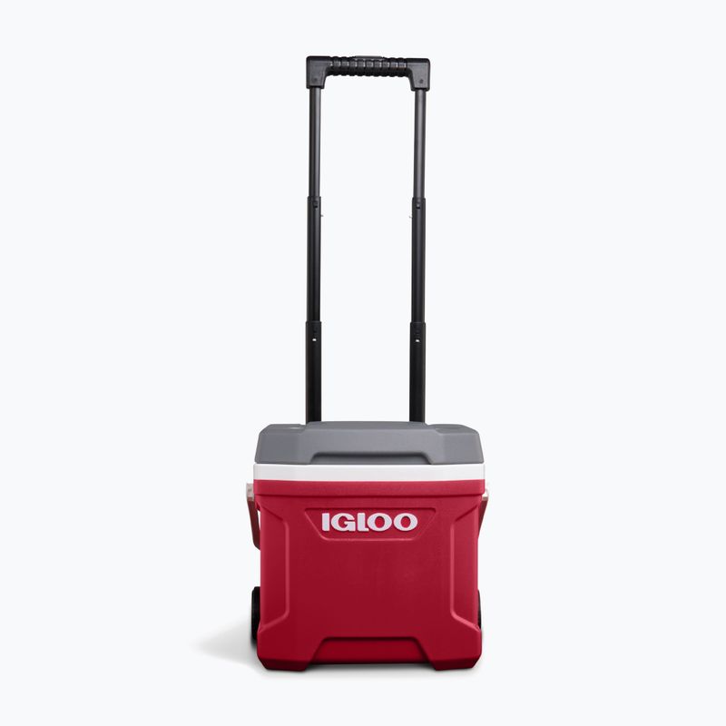 Lodówka turystyczna Igloo Latitude 16 Roller 15 l industrial red/meteorite 9