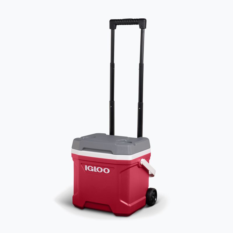 Lodówka turystyczna Igloo Latitude 16 Roller 15 l industrial red/meteorite 10