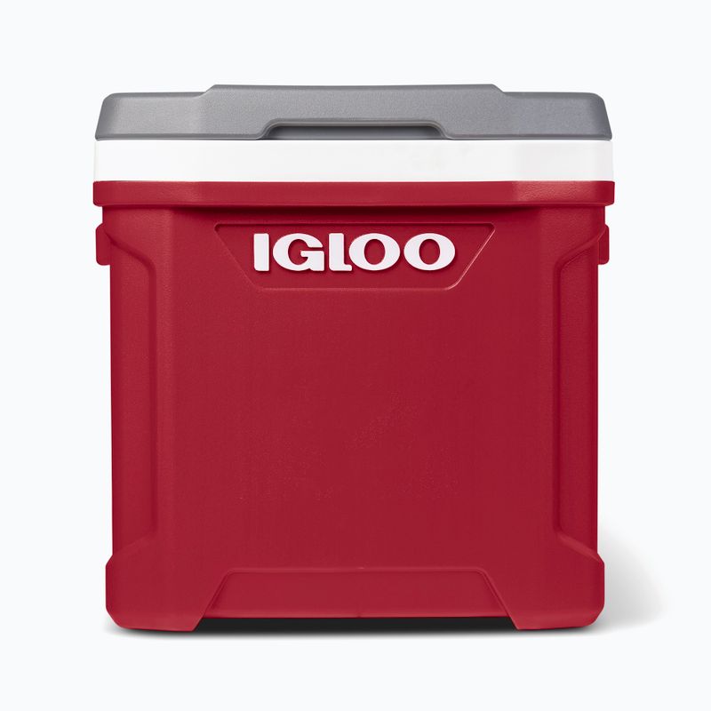 Lodówka turystyczna Igloo Latitude 60 Roller 56 l industrial red/meteorite
