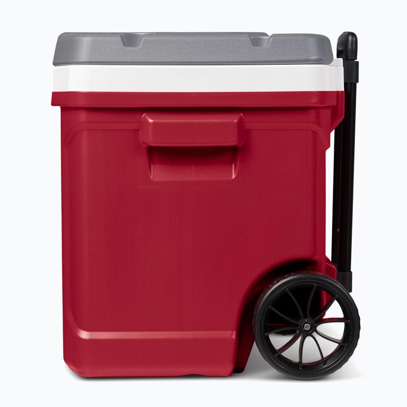 Lodówka turystyczna Igloo Latitude 60 Roller 56 l industrial red/meteorite 5