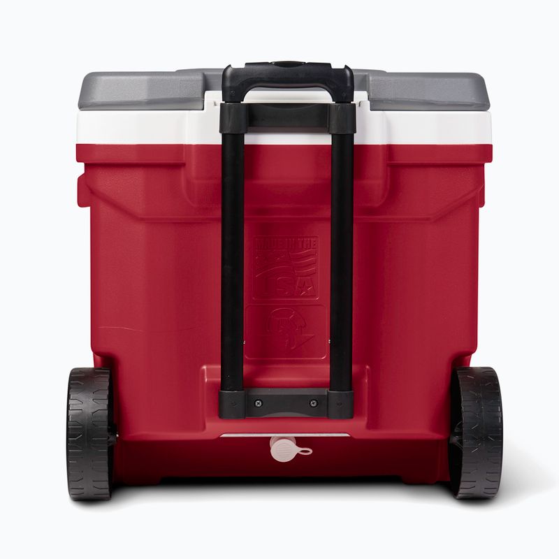Lodówka turystyczna Igloo Latitude 60 Roller 56 l industrial red/meteorite 6