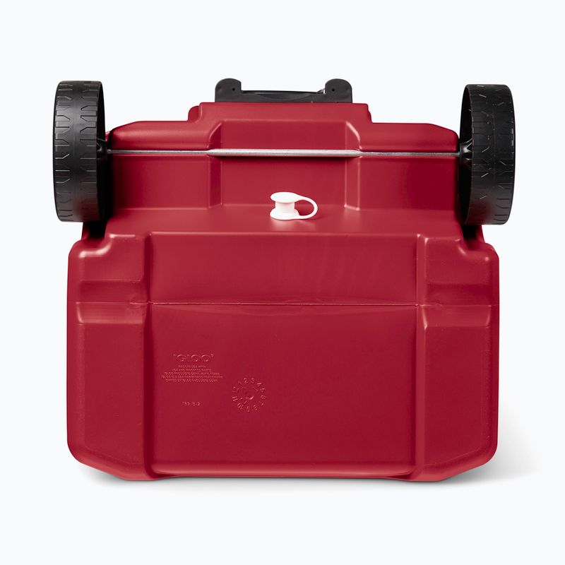 Lodówka turystyczna Igloo Latitude 60 Roller 56 l industrial red/meteorite 8