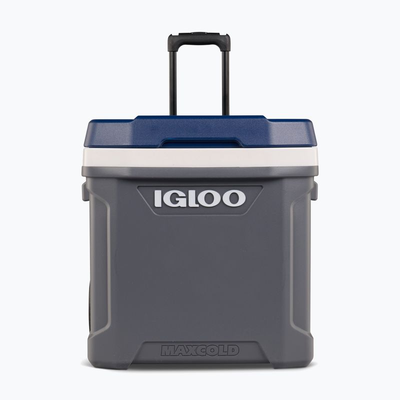 Lodówka turystyczna Igloo Maxcold Latitude 62 Roller 59 l carbonite/aegean sean
