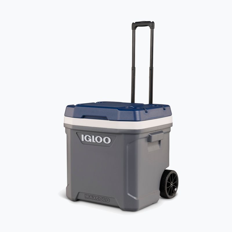 Lodówka turystyczna Igloo Maxcold Latitude 62 Roller 59 l carbonite/aegean sean 9