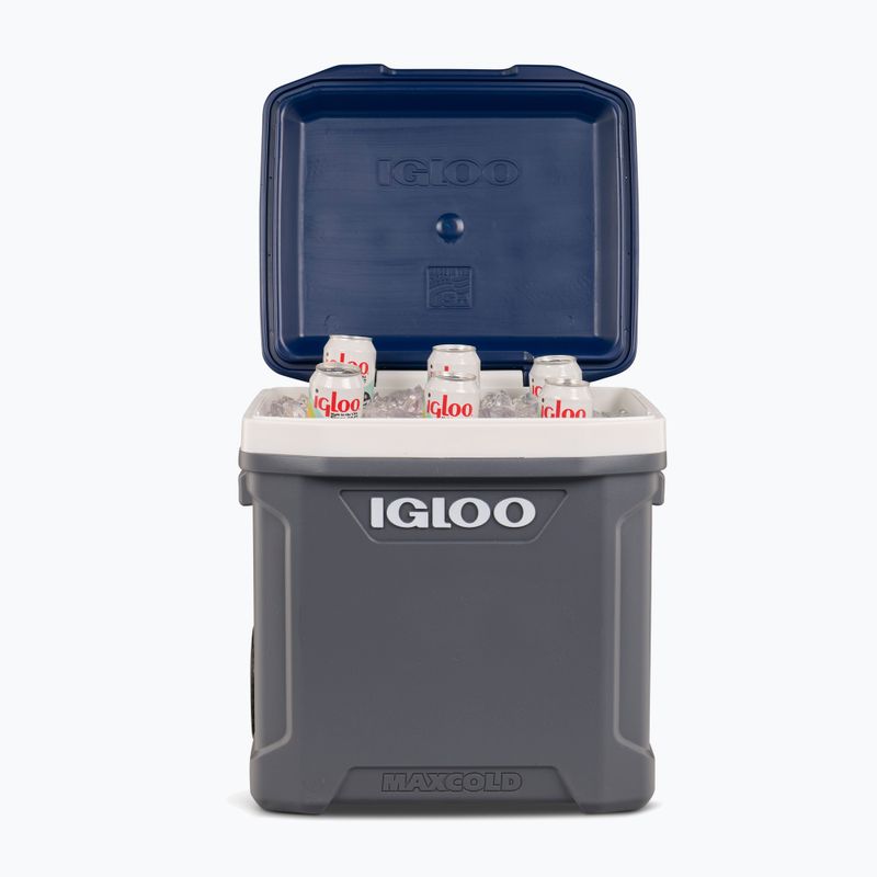 Lodówka turystyczna Igloo Maxcold Latitude 62 Roller 59 l carbonite/aegean sean 15