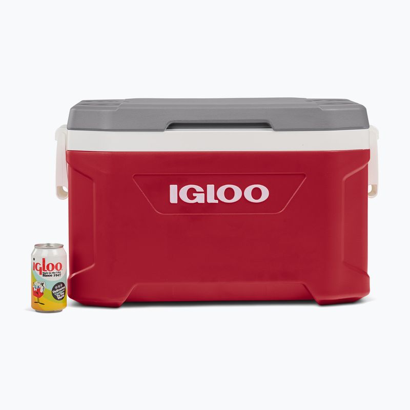 Lodówka turystyczna Igloo Latitude 52 49 l industrial red 11