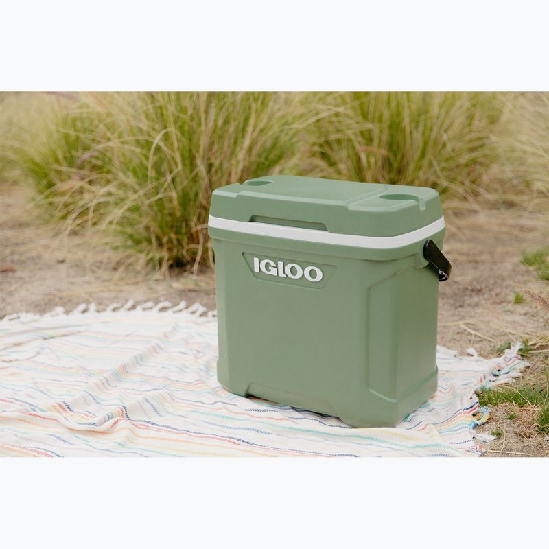 Lodówka turystyczna Igloo Ecocool 30 28 l vintage green 7