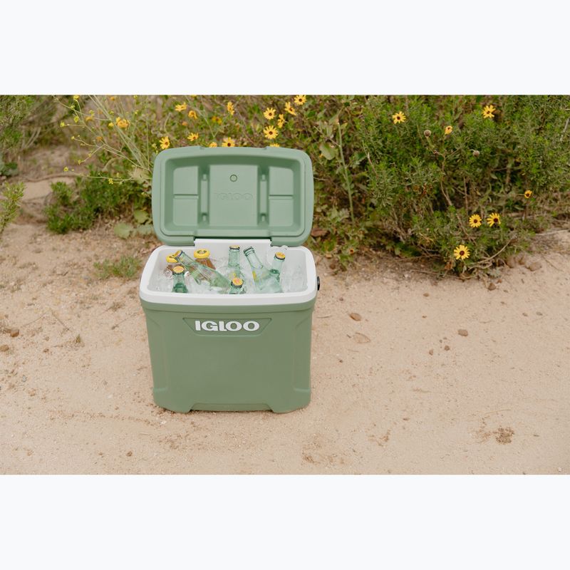 Lodówka turystyczna Igloo Ecocool 30 28 l vintage green 8