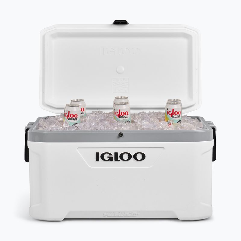 Lodówka turystyczna Igloo Latitude Marine Ultra 70 66 l white/moonscape gray 10