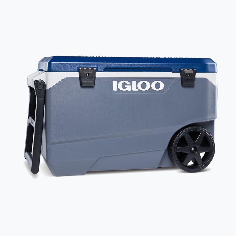Lodówka turystyczna Igloo Maxcold Latitude 90 Roller 85 l carbonite/aegean sean 3
