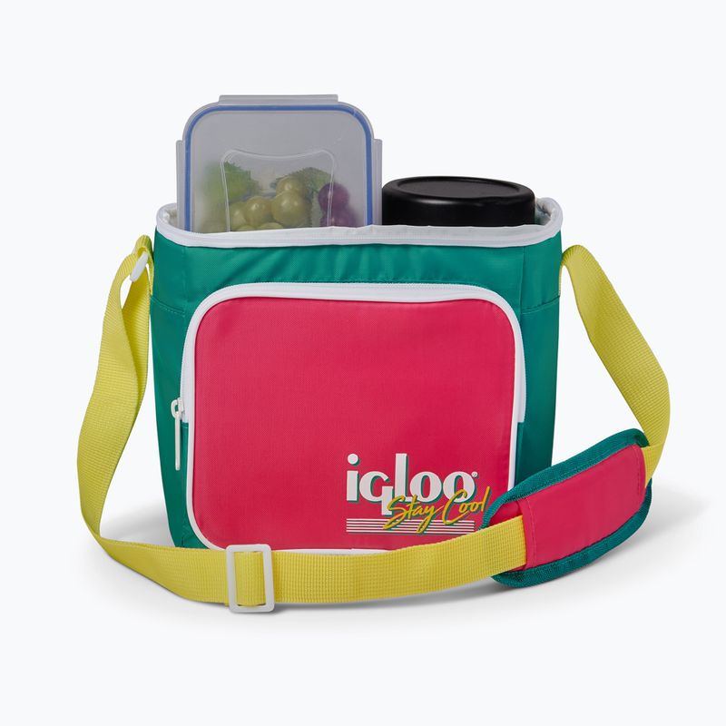 Torba termiczna Igloo Retro Square Lunch jade 11
