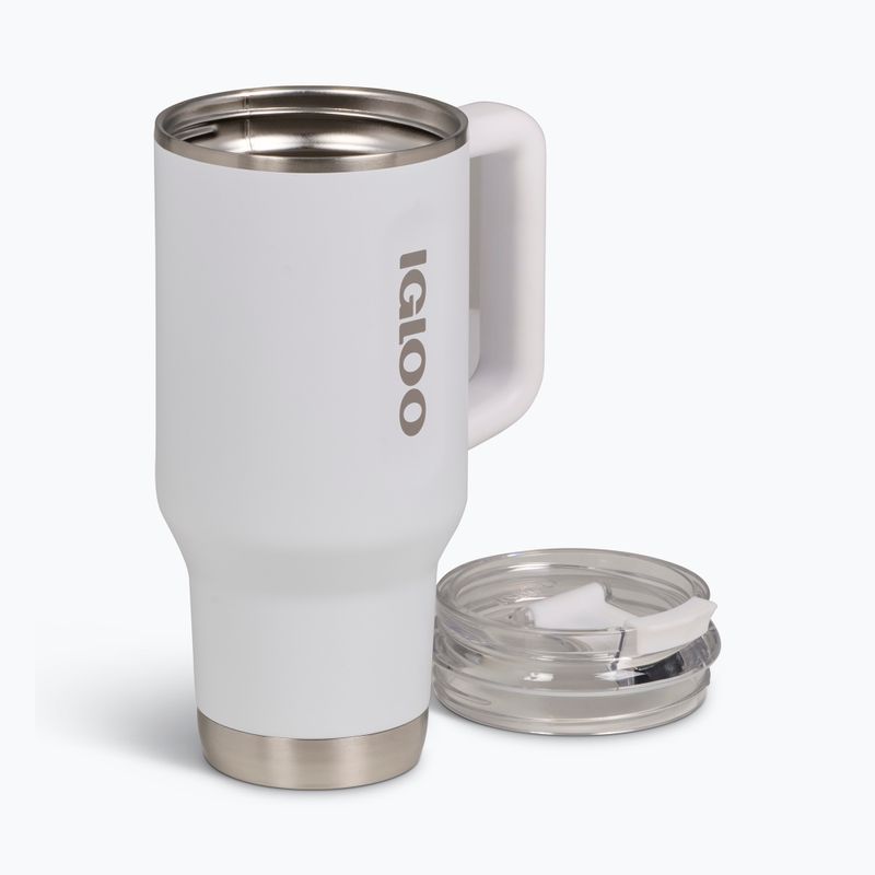 Kubek termiczny Igloo Travel Flip n' Sip 960 ml white 2