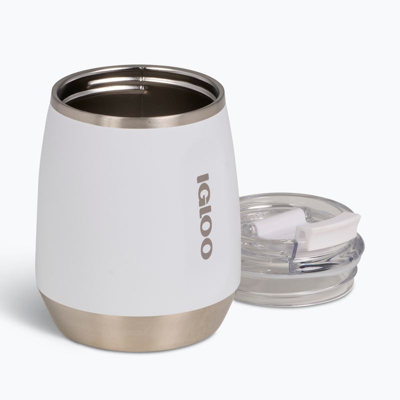 Kubek termiczny Igloo Wine Tumbler 295 ml white 2