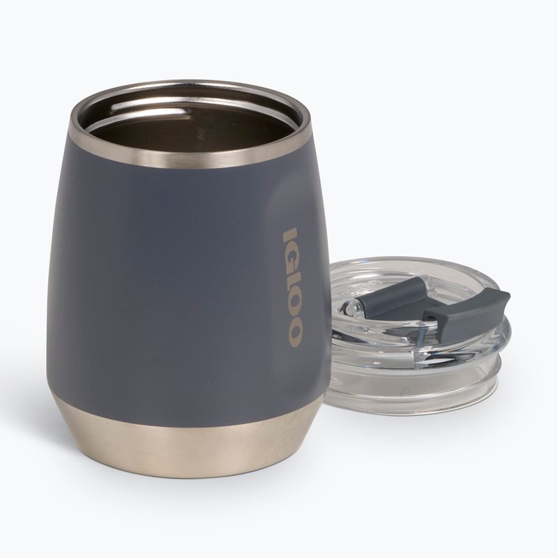 Kubek termiczny Igloo Wine Tumbler 295 ml carbonite 2