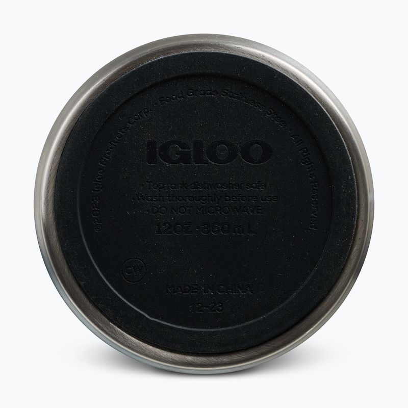 Kubek termiczny Igloo Tumbler Flip 'n' Sip 360 ml carbonite 6
