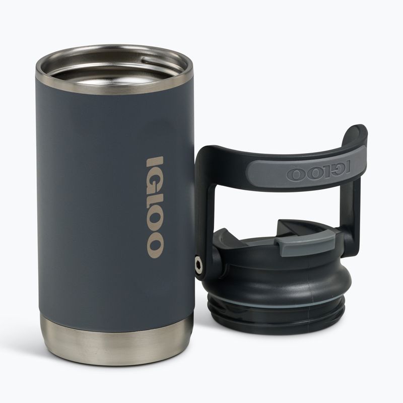 Kubek termiczny Igloo Tumbler Flip 'n' Sip 360 ml carbonite 12