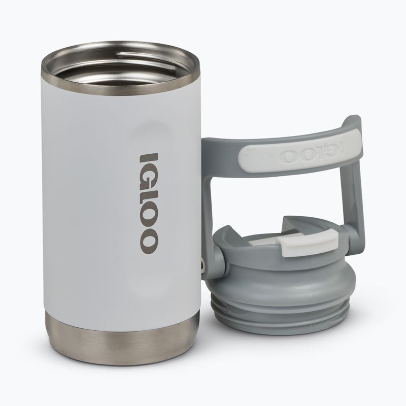 Kubek termiczny Igloo Tumbler Flip 'n' Sip 360 ml white 11