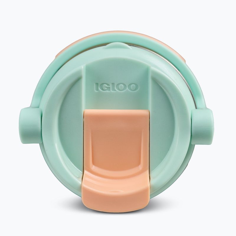 Kubek termiczny Igloo Tumbler Flip 'n' Sip 480 ml seafoam 7