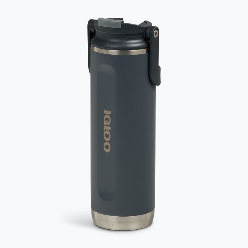 Kubek termiczny Igloo Tumbler Flip 'n' Sip 600 ml carbonite 4