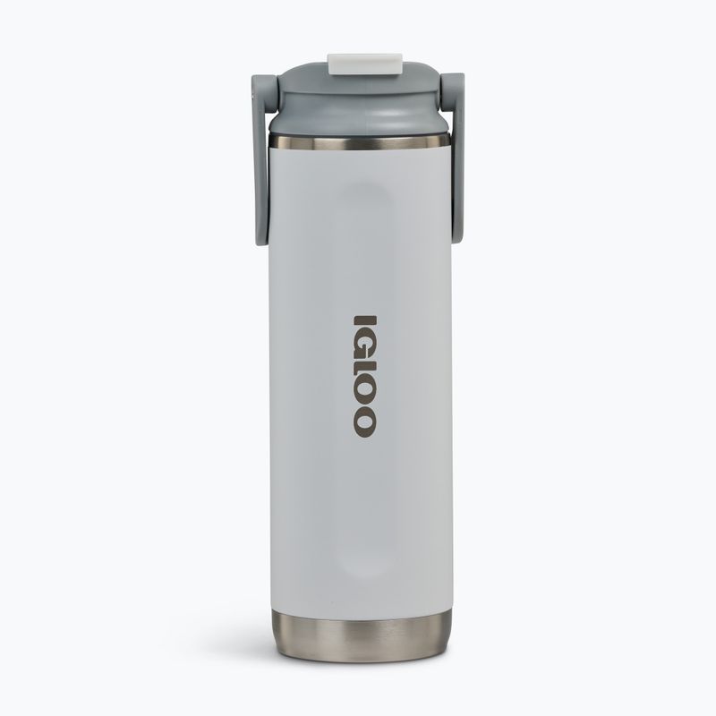 Kubek termiczny Igloo Tumbler Flip 'n' Sip 600 ml white