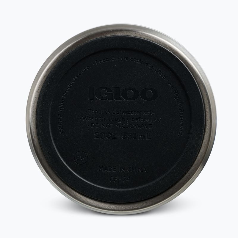 Kubek termiczny Igloo Tumbler Flip 'n' Sip 600 ml white 7