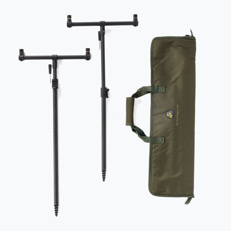 Zestaw podpórek Carp Spirit 2/4 Rod Support Set czarny ACS370004