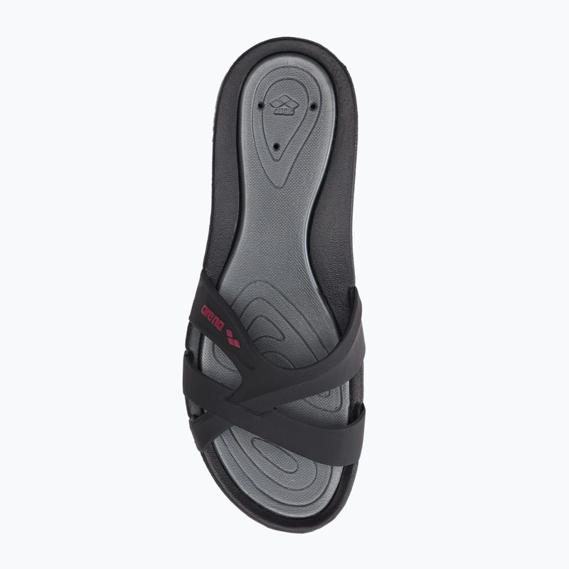 Klapki damskie arena Athena Hook black/deep 6